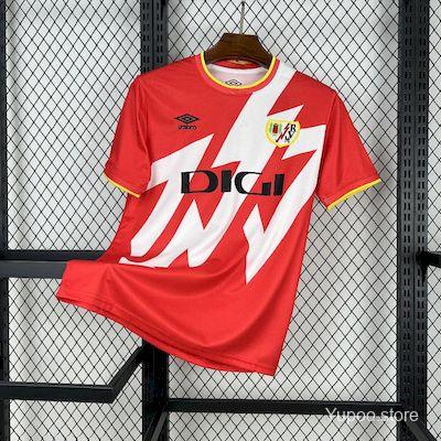 Camiseta de fútbol Rayo Vallecano 2025/26 LOCAL MANGA CORTA VERSION FAN